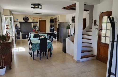 La Farlede Casa | Air-conditioned villa with private pool 10km from the beach