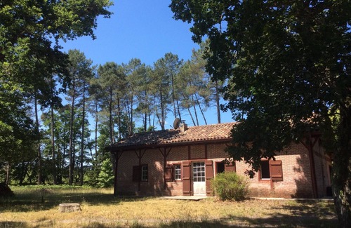 Onesse-et-Laharie Casa | Airial Landais Dans la Forêt, Pour Vacances au Calme Face aux Pins