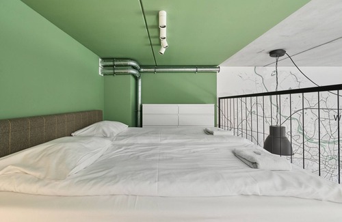 Fabryczna Apartamento | Airport Apartments Zarembowicza | Airconditioning, mezzanine