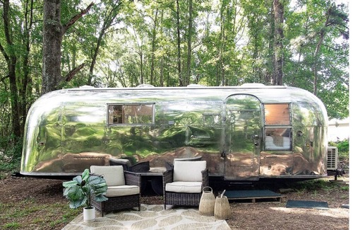 Johns Island Casa | Airstream Sylvie with Salt Water Pool and Outdoor Shower-the perfect get away