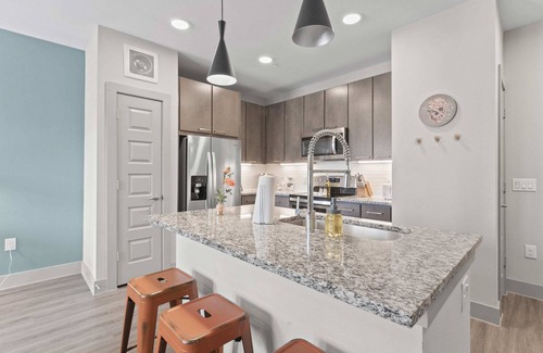 Montopolis Apartamento | Airy 1BR luxe suite close to Downtown w/ fast WiFi