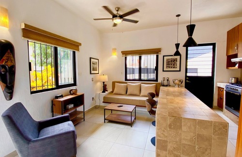 San Antonio Tlayacapan Casa | Ajijic 1 Bedroom Guesthouse -walk To Everything -patio -bikes - Pickleball Court