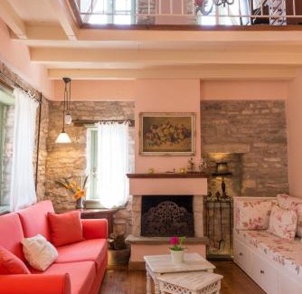 Ano Pedina Casa | Akakia - Stone family maisonette with Spectacular view
