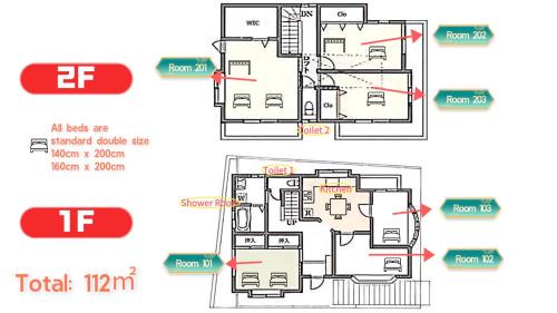 Hikawadai Casa | Akira Hiro House - Room203
