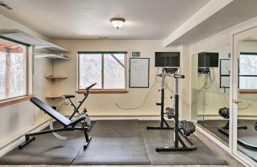 Eagle River Casa | Alaskan Mountain Gem with Private Hot Tub and Gym!
