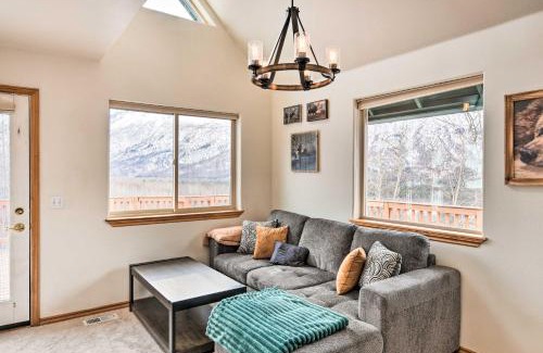 Eagle River Casa | Alaskan Mountain Gem with Private Hot Tub and Gym!