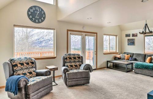 Eagle River Casa | Alaskan Mountain Gem with Private Hot Tub and Gym!