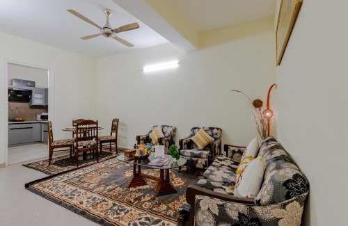 Deoghat Apartamento | Alaya Stays 3 BHK Walnuts Apartments with Gazebo