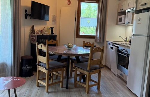 Les Claux Apartamento | Albane F2 on slopes swimming pool quiet fully renovated 3 * wifi covered parking