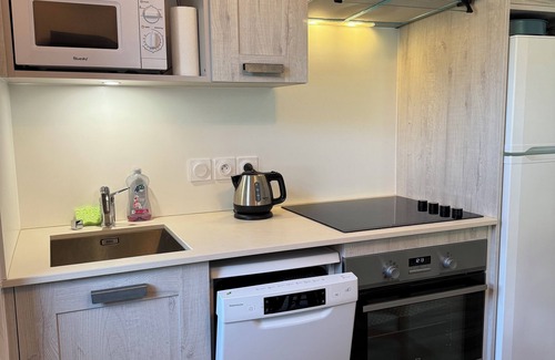 Les Claux Apartamento | Albane F2 on slopes swimming pool quiet fully renovated 3 * wifi covered parking