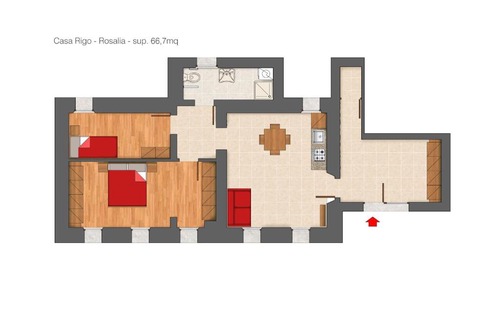 Polcenigo Apartamento | Albergo Diffuso Polcenigo Casa Rigo