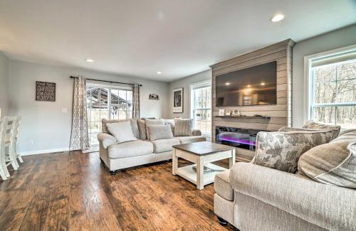 Albrightsville Casa | Albrightsville Home with Home Theater and Game Room!