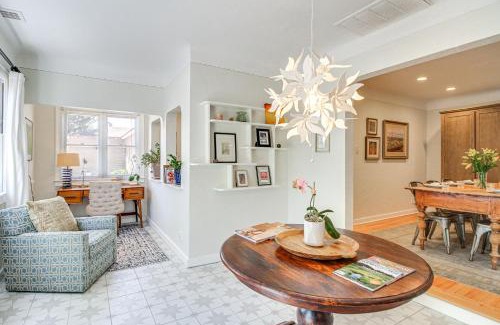 Nob Hill Casa | Albuquerque Adobe Cottage Yard, Walkable Area