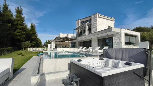 Kriopigi Casa | Alessandra Luxury Villas with Private Pools and Jacuzzi