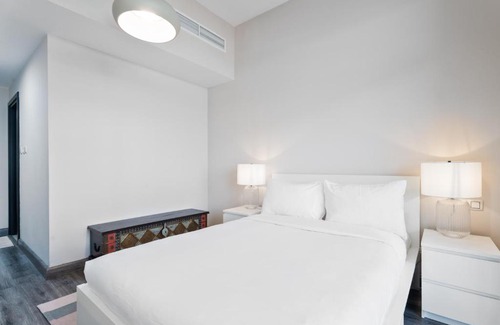 Dubai Apartamento | Aliving Elegant 1BR at Liwan Mazaya-11
