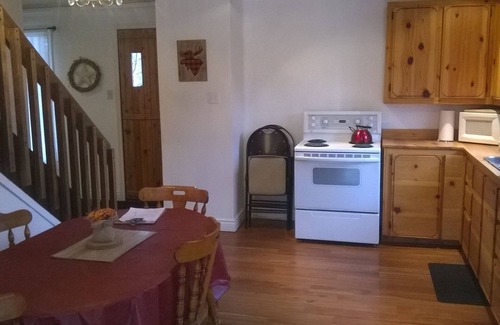 Bancroft Cabaña | Todas las estaciones Lakeview Cottage con chimenea de piedra