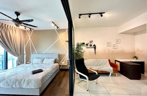 Nusajaya Apartamento | Almas 2Pax Warm Studio 100mbps Netflix By STAY