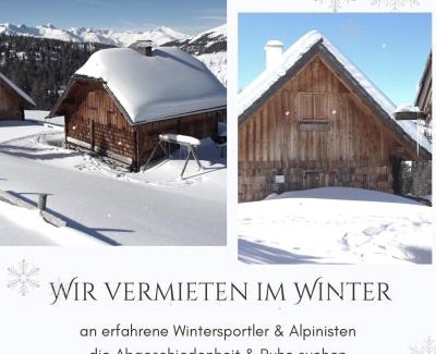 Rennweg am Katschberg Casa | Almhütte auf der Laußnitz Alm - Auszeit in schöner Bergidylle auf 1836m