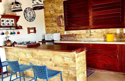Icarai de Amontada Casa | Aloha residence, rustic, comfortable, a few meters from the beach.