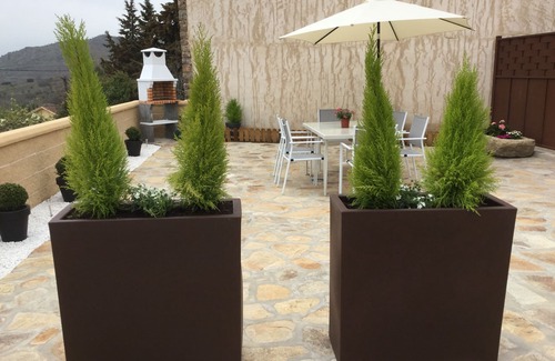 Montejo de la Sierra Cabaña | Casa rural Espelta, Terraza,BBQ, Chimenea, Wifi, Hayedo de Montejo