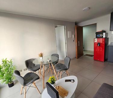 Downtown Santiago Apartamento | Alojamiento a pasos de Movistar Arenas, Universidad de Chile y Ministerio de Justicia