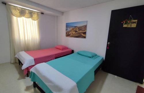 Riohacha Apartamento | Alojamiento entero, casa amplia, patio, aire