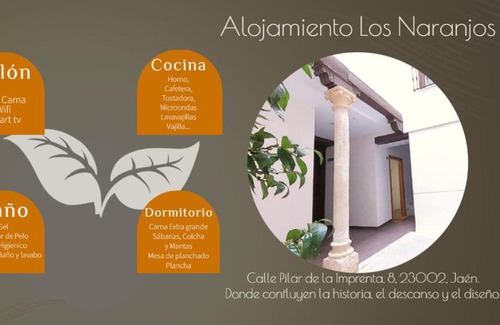 Jaén Apartamento | Alojamiento Los naranjos con Piscina y Parking gratuito
