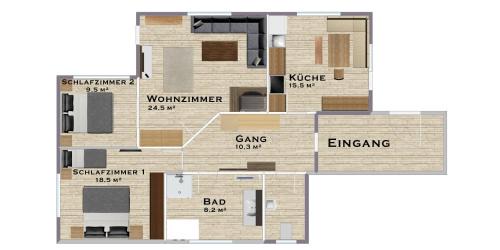 Kappl Apartamento | Alp Chalet Appartement