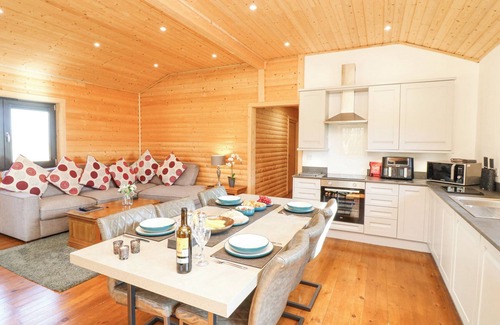 Welby Cabaña | ALPACA LODGE, family friendly, with hot tub in Barkston