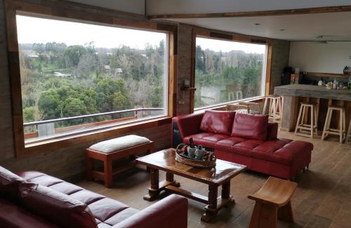 Rio Bueno Apartamento | Altavista cabaña con vista panoràmica al Rìo bueno