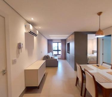 Santa Fe Apartamento | Alto Luxo - Cama King Simmons e 2 Smartv