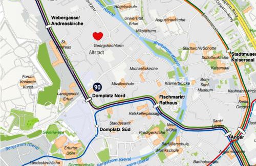 Erfurt Old Town Apartamento | Altstadt Ferienwohnung