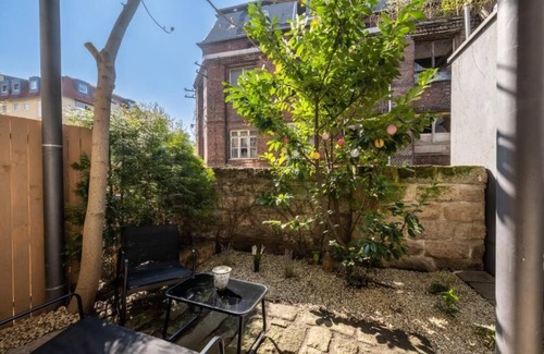 Wilsdruffer Vorstadt/Seevorstadt-West Condominio | Altstadtwohnung in TOP Lage - im Zentrum mit Terrasse / 2 Personen