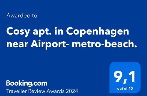 Amager Apartamento | Ama Hyg Atelier Copenhagen-Cosy apt-in Copenhagen-near Airport- metro-beach