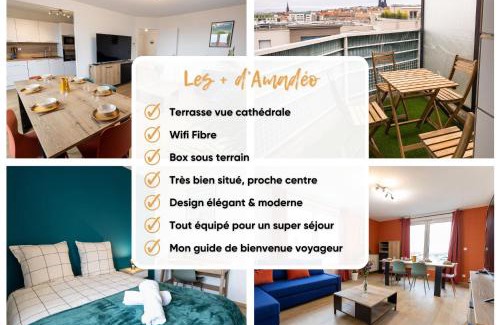 Blatin Apartamento | Amadéo vue panoramique cathédrale