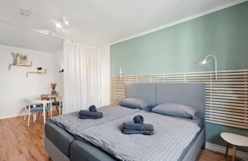 Kaiserslautern Apartamento | Amalfi Apartments A01 - gemütliche 2 Zi-Wohnung mit Boxspringbetten und smart TV