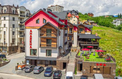 Bukovel Complejo | Amarena SPA Hotel - Breakfast included in the price Spa Swimming pool Sauna Hammam Jacuzzi Restaurant inexpensive and delicious food Parking area Barbecue 400 m to Bukovel Lift 1 room and cottages