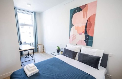 Delfshaven Apartamento | Amazing 1 Bedroom Serviced Apartment 53m2 -NB304A-