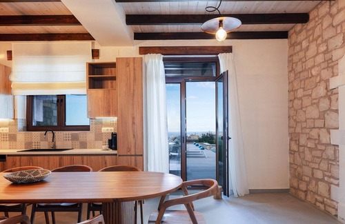 Geropotamos Villa | Amazing Crete Villa | Villa Niva | Private Infinity Swimming Pool & Children Plunge Pool | Outdoor Shaded Dining Area & BBQ | Ideal for Families | 4 Bedrooms | Rethymno