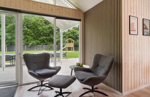 Fjellerup Strand Casa | Increíble casa en Glesborg con sauna