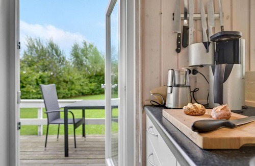 Fjellerup Strand Casa | Bonita casa en Glesborg con cocina