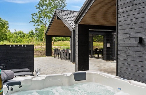 Saksild Strand Casa | Impresionante casa en Odder con sauna