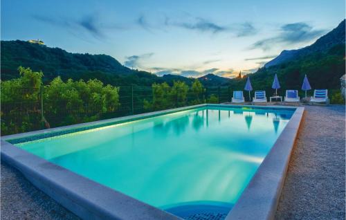 Zvecanje Casa | Amazing Home In Omis With 3 Bedrooms, Wifi And Outdoor Swimming Pool