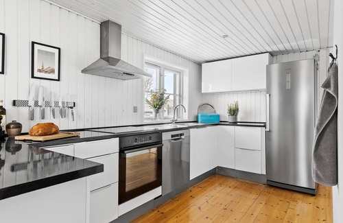 Hasmark Strand Casa | Increíble casa en Otterup con WiFi