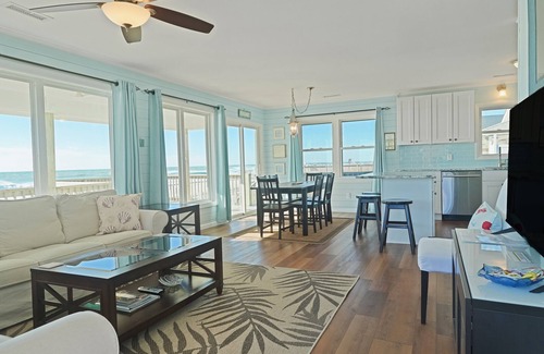 North Topsail Beach Casa | Surf's Up * ¡Impresionantes vistas y críticas perfectas! Ropa de cama y más * No se admiten mascotas