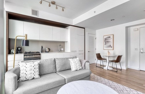South Beach Apartamento | Amazing Rincon Hill 1BR w/ W/D, Gym & Pool, near Tech HQs, by Blueground