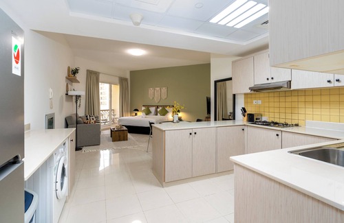 Bab Al Bahr Apartamento | Amazing Stay With Beach Access & Balcony -rak