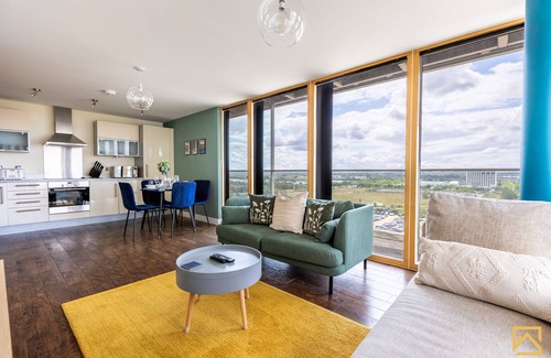 Central Milton Keynes Apartamento | Amazing view 2 bed, free parking