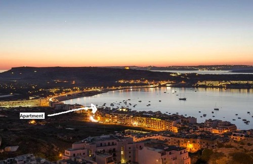 Għadira Apartamento | Amazing view of Ghadira Mellieha bay