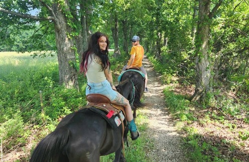 Doe Run Alquiler De RV | Amazing Views, Unique Tee Pee Camping. Trail Rides on site. Pet Friendly!